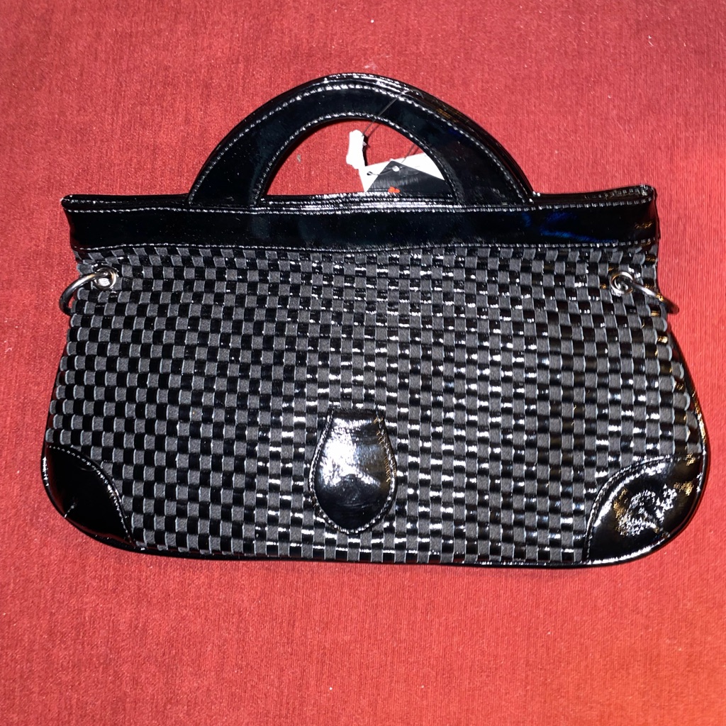 Hobo Clutch Or Strapped Purse Dark Drown Nwt